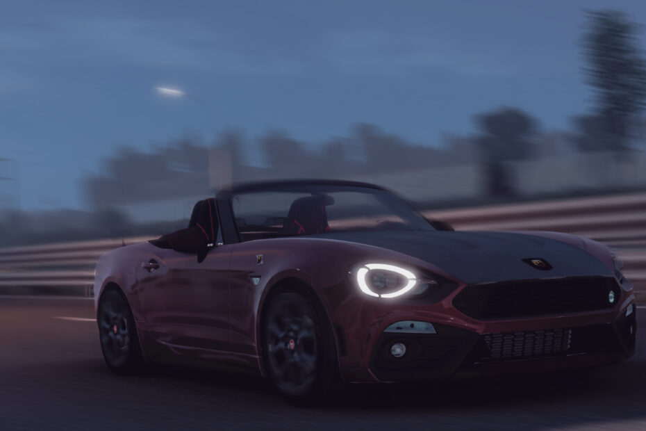 Ets Ats Abarth Spider For Trzpro Mods