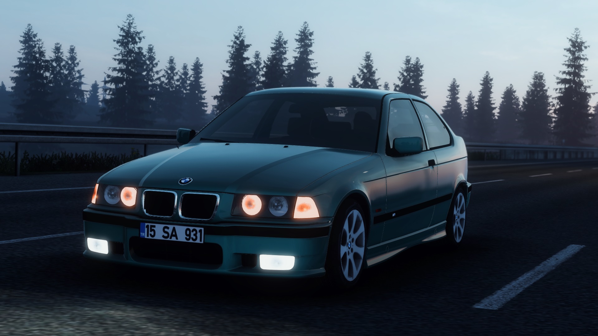 BMW E36 Compact trzpro mods