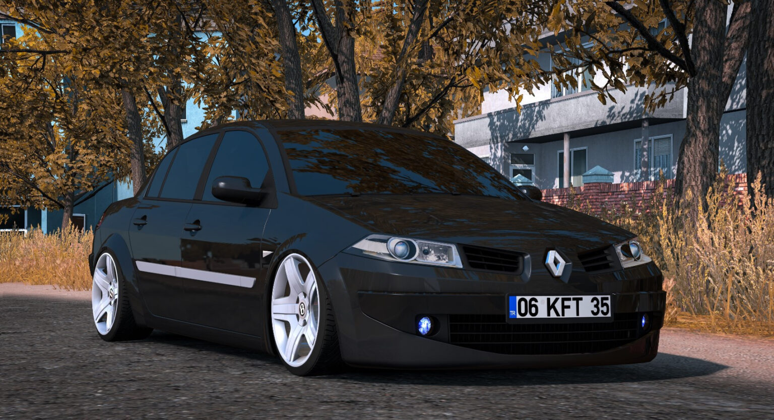ETS 2 Renault Megane II Mod for 1.58 | trzpro mods